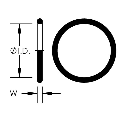 90 Durometer Metric O Ring World Wide Fittings