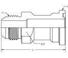 JIC Flange - Straight Code 62