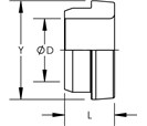 Mechanical Sleeve-Trivalent Plating