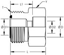 ORF Braze Connector Stainless Steel