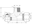 MALE BRANCH TEE STAINLESS STEEL