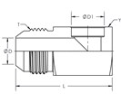 JIC Braze Elbow Barstock