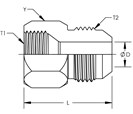 Tube End Reducer (1 Piece) Stainless Steel