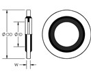 BONDED SEAL - METRIC
