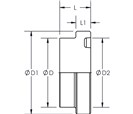 Flange Head Plug Code - 61