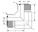 90° Union Elbow