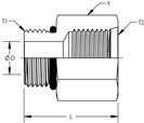 Male SAE to Female SAE Adapter