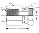 Female Pipe To Female Pipe Swivel Straight