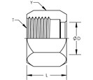 Nut Standard -Trivalent Plated