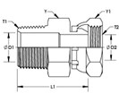 Male Pipe To Female Pipe Swivel Straight